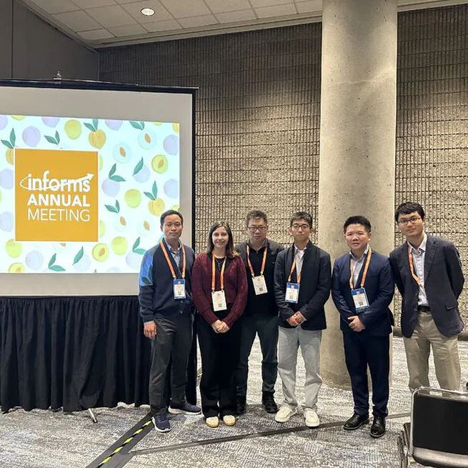 Zheng hosted AI/ML for Complex Engineering Systems session at 2025 INFORMS