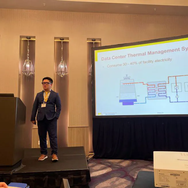 Zheng Presents Data Center and Battery Thermal Management Research at ITCC & ITES 2026